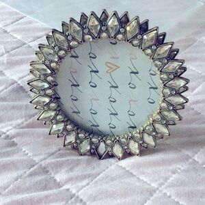 Round Jeweled Picture Frame